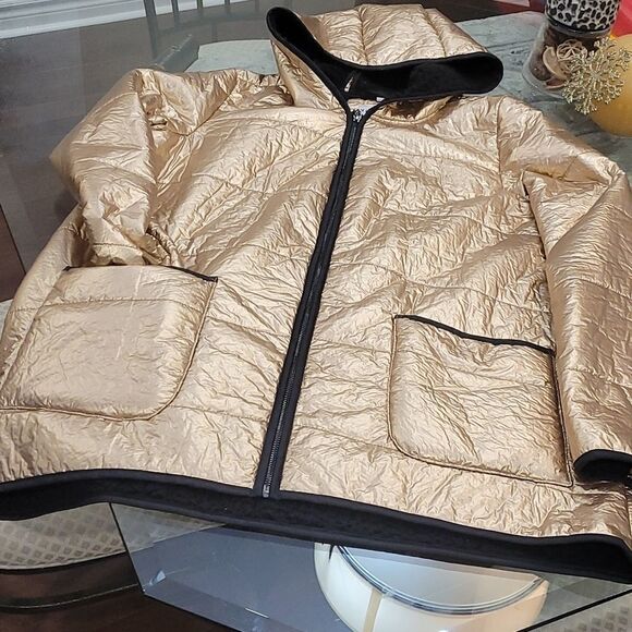 NIKKI JONES WOMENS HOODED JACKET Montreal LIKE NEW - Picture 6 of 7